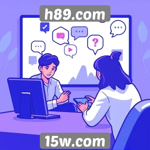 novos recursos de interação em h89.com