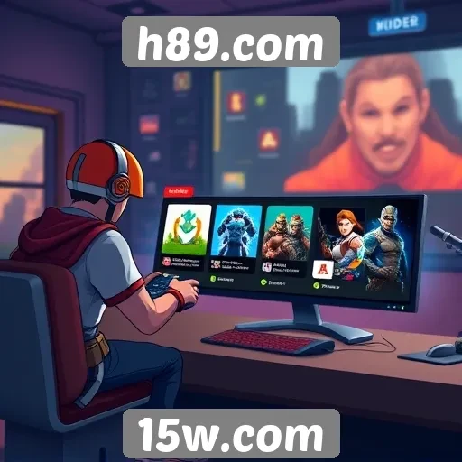 Navegação intuitiva destaca a experiência no h89.com